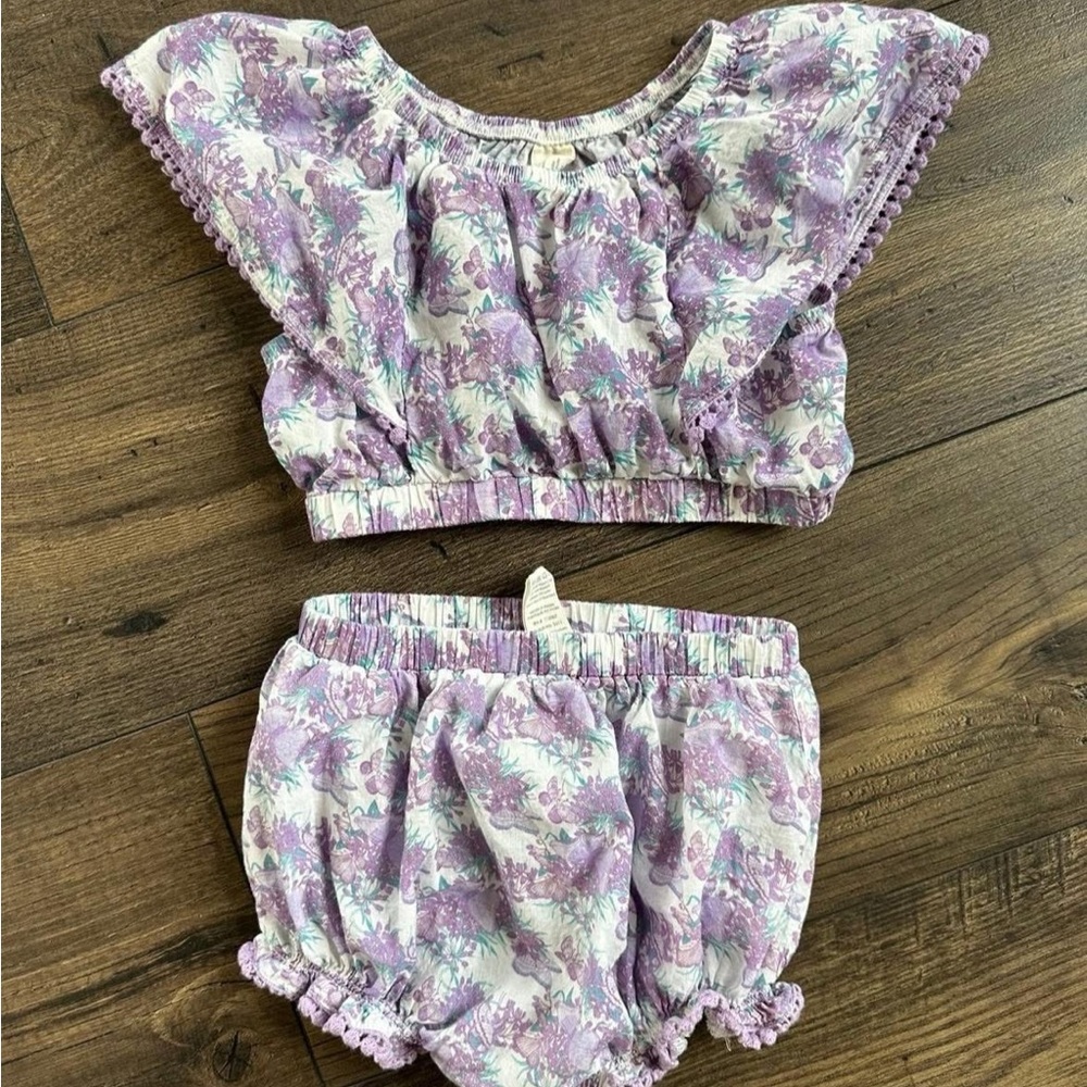 4T KQ cotton sunsuit